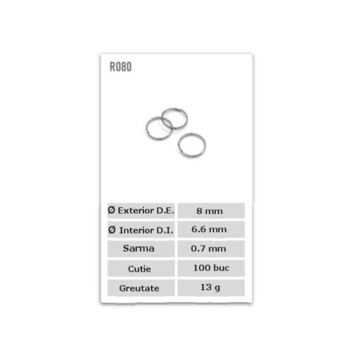 Inele R080 Ø 8 mm