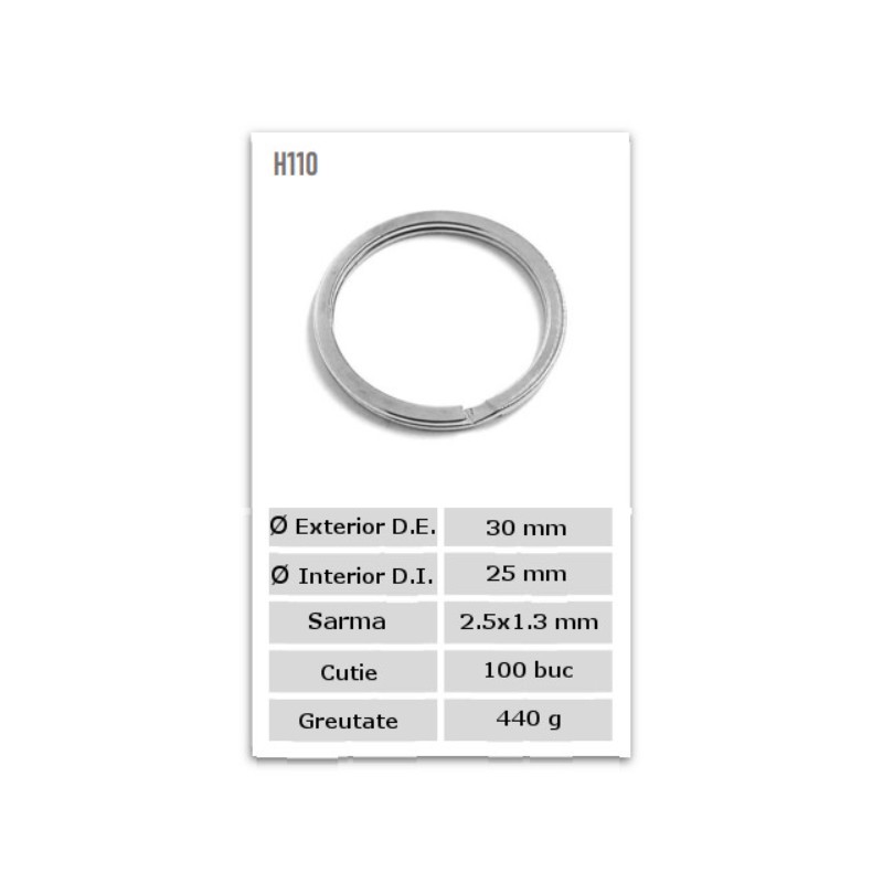 Inele H110 Ø 30 mm