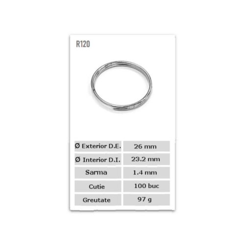 Inele R120 Ø 26 mm