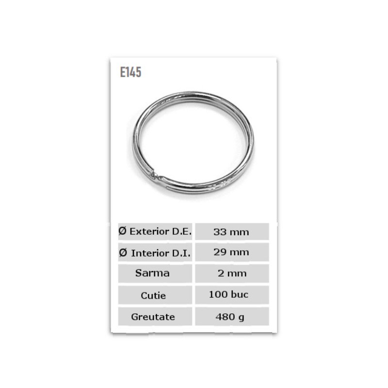 Inele E145 Ø 33 mm