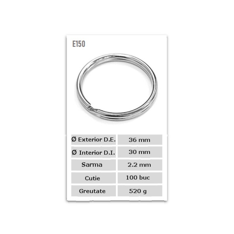 Inele E150 Ø 36 mm