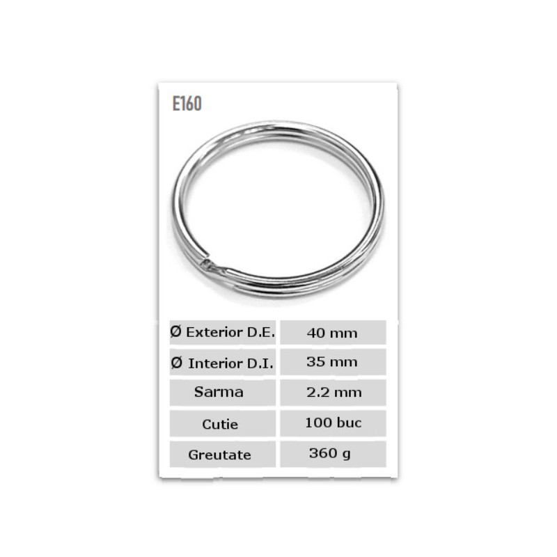 Inele E160 Ø 40 mm